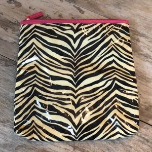 Zebra Stripe Makeup / Toiletry Bag